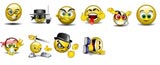 Emoticons 3d divertenti Msn Messenger