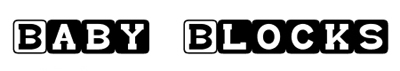 Fonts - Baby Blocks